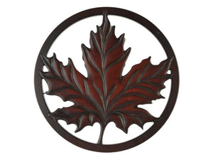 Maple Leaf - Trivet, Coaster Recycled Glass