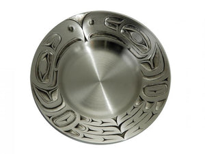 6" Raven Pewter Plate