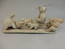 Load image into Gallery viewer, Whalebone Hunting Scene