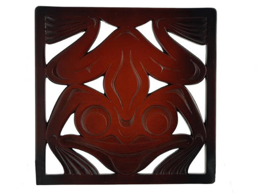 Frog Recycled Glass Trivet