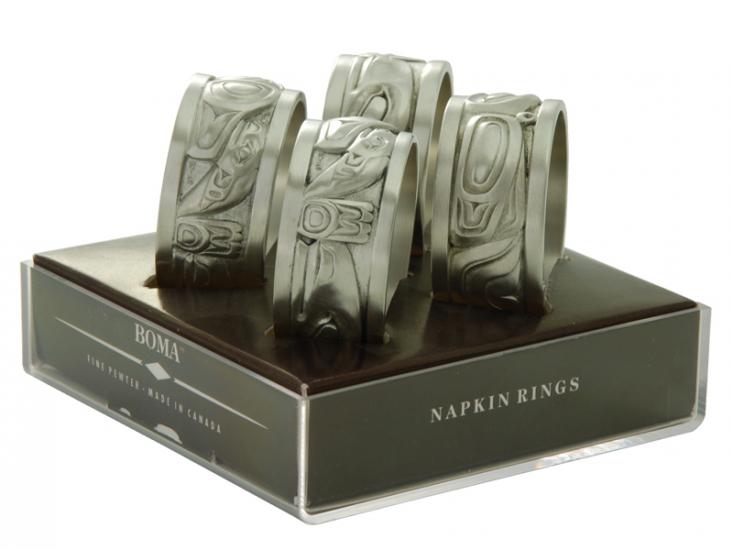 Native Pewter Napkin Rings
