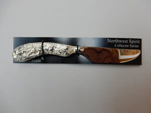 Maple Leaf - Pewter Pate Knife