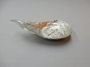 Pewter Bowl with Maple Leaf