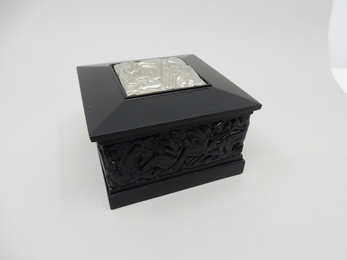 Native Box-w/Pewter Square - 3 sizes