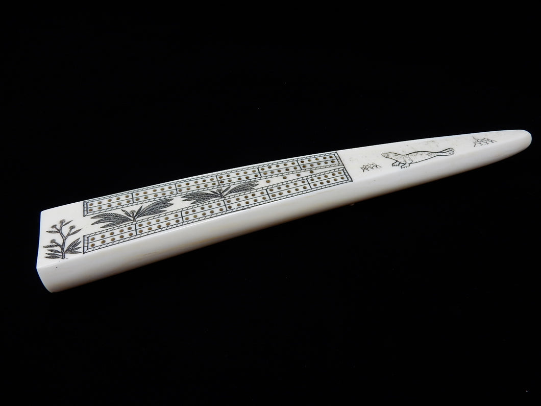 Inupiat Cribbage Board